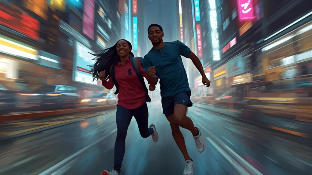 running instagram captions