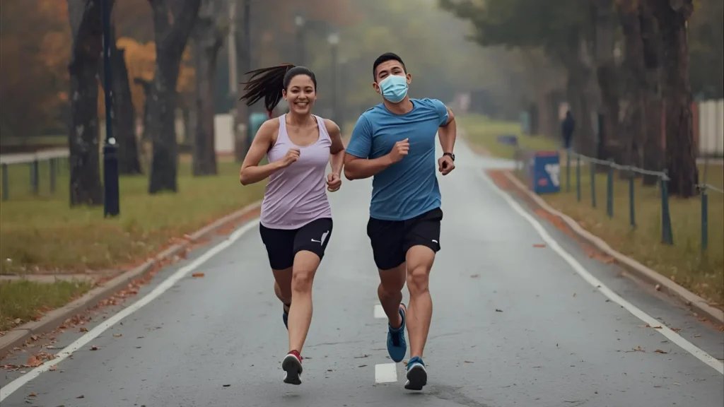 run instagram captions