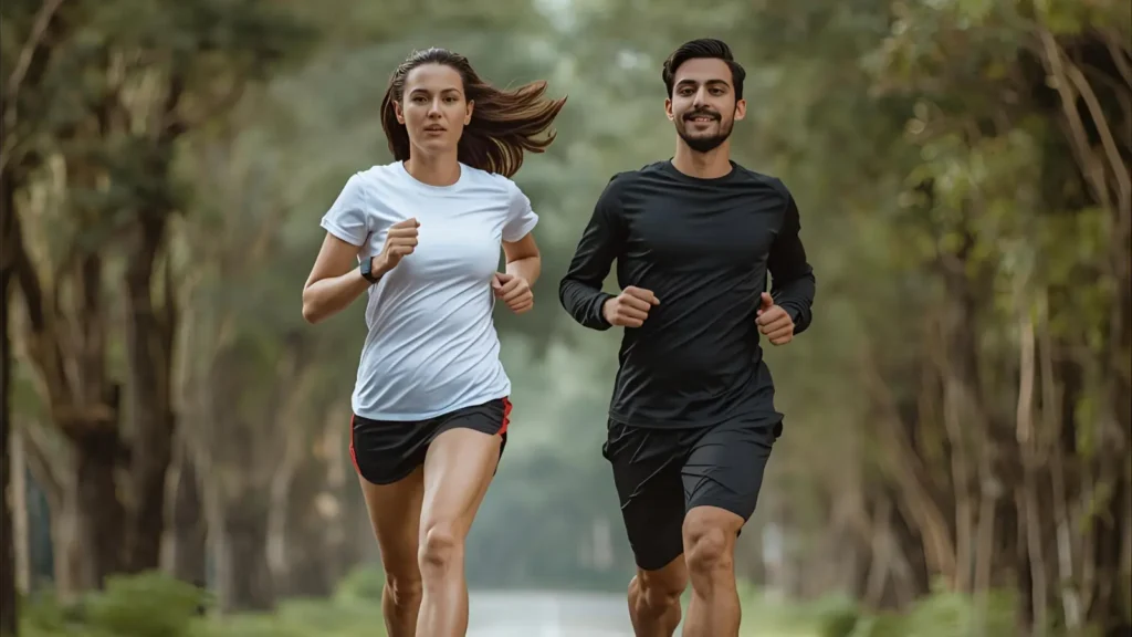 run instagram captions