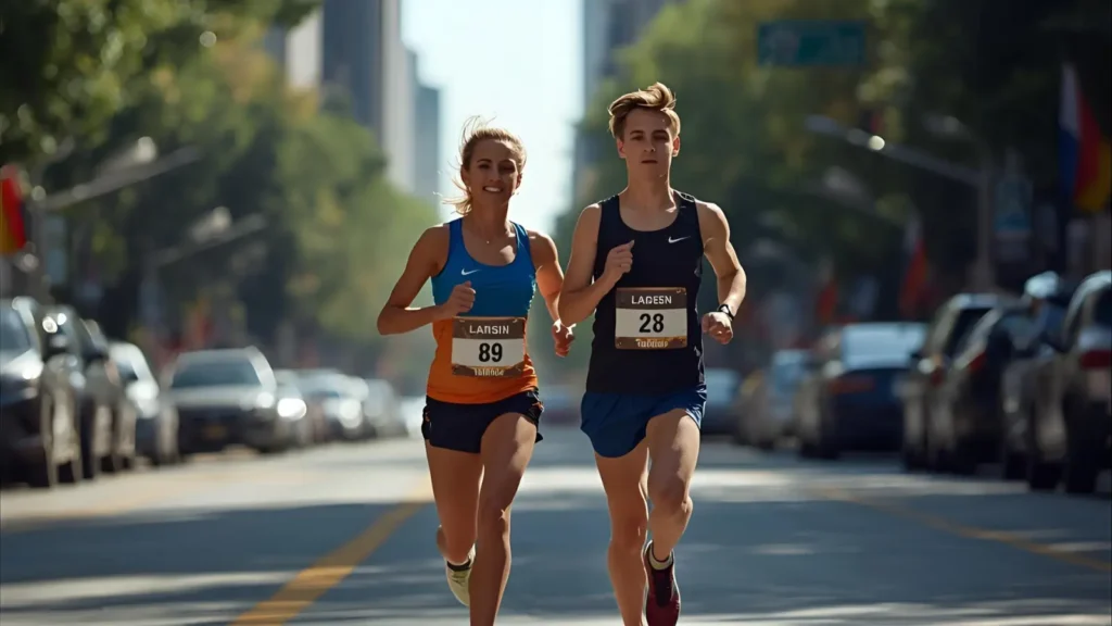 run instagram captions