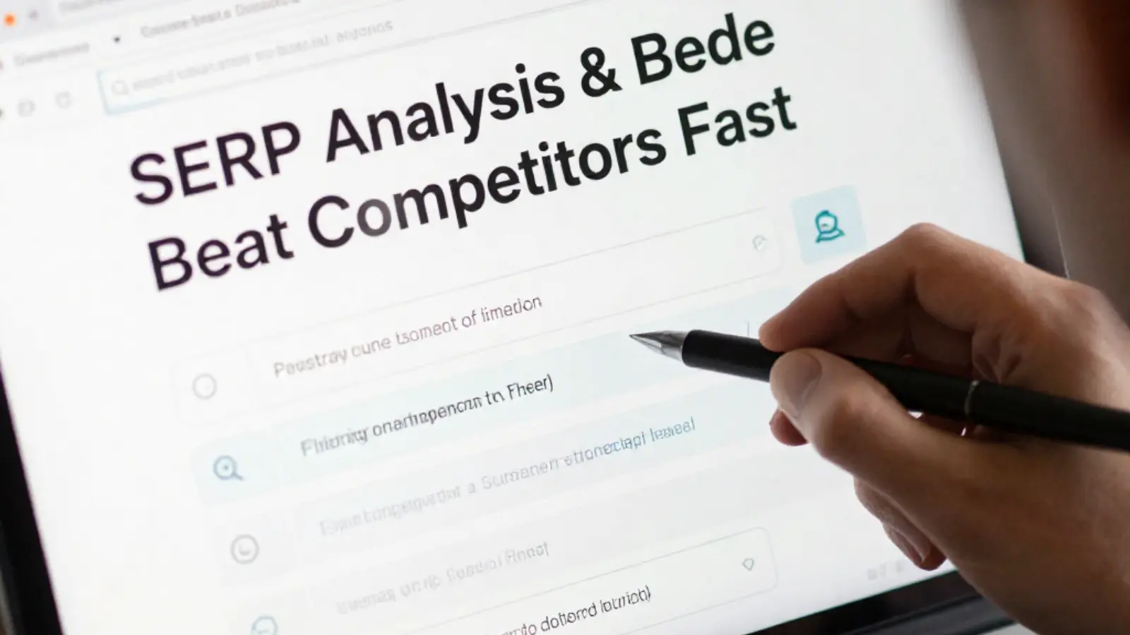 SERP Analysis Guide: Rank Higher & Beat Competitors Fast