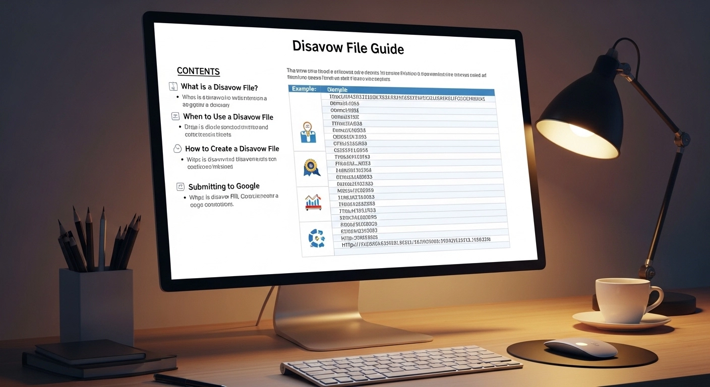 Disavow File Guide