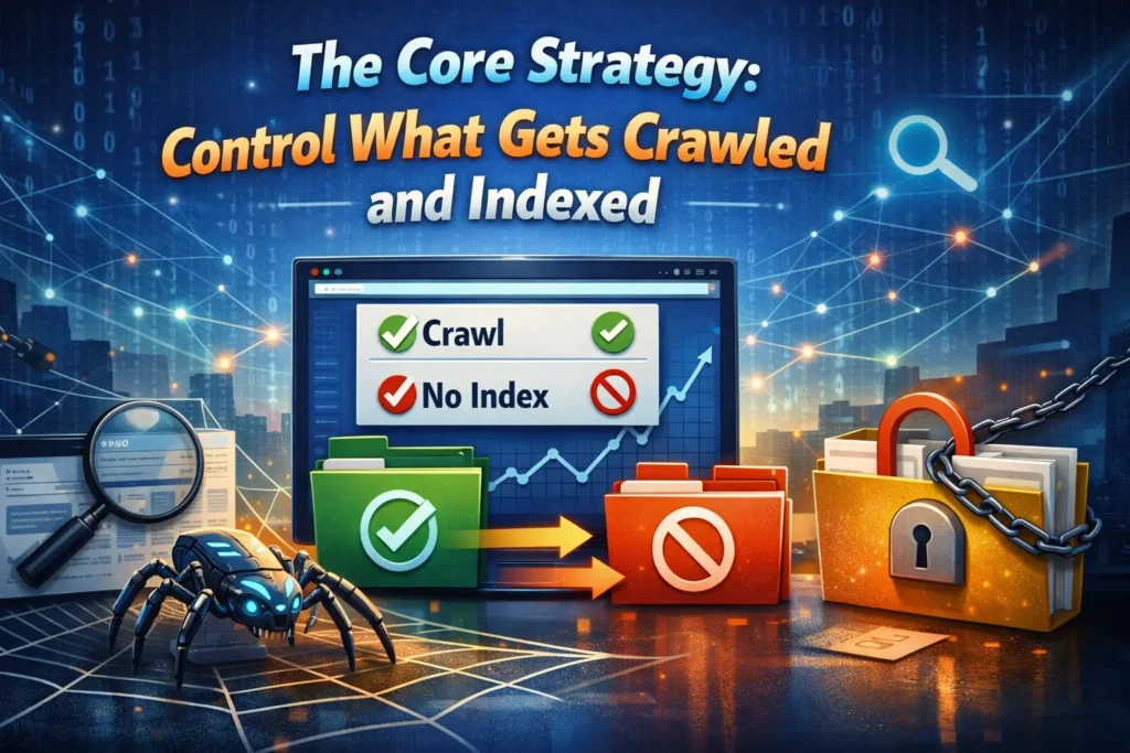 The Core Strategy: Control What Gets Crawled and Indexed