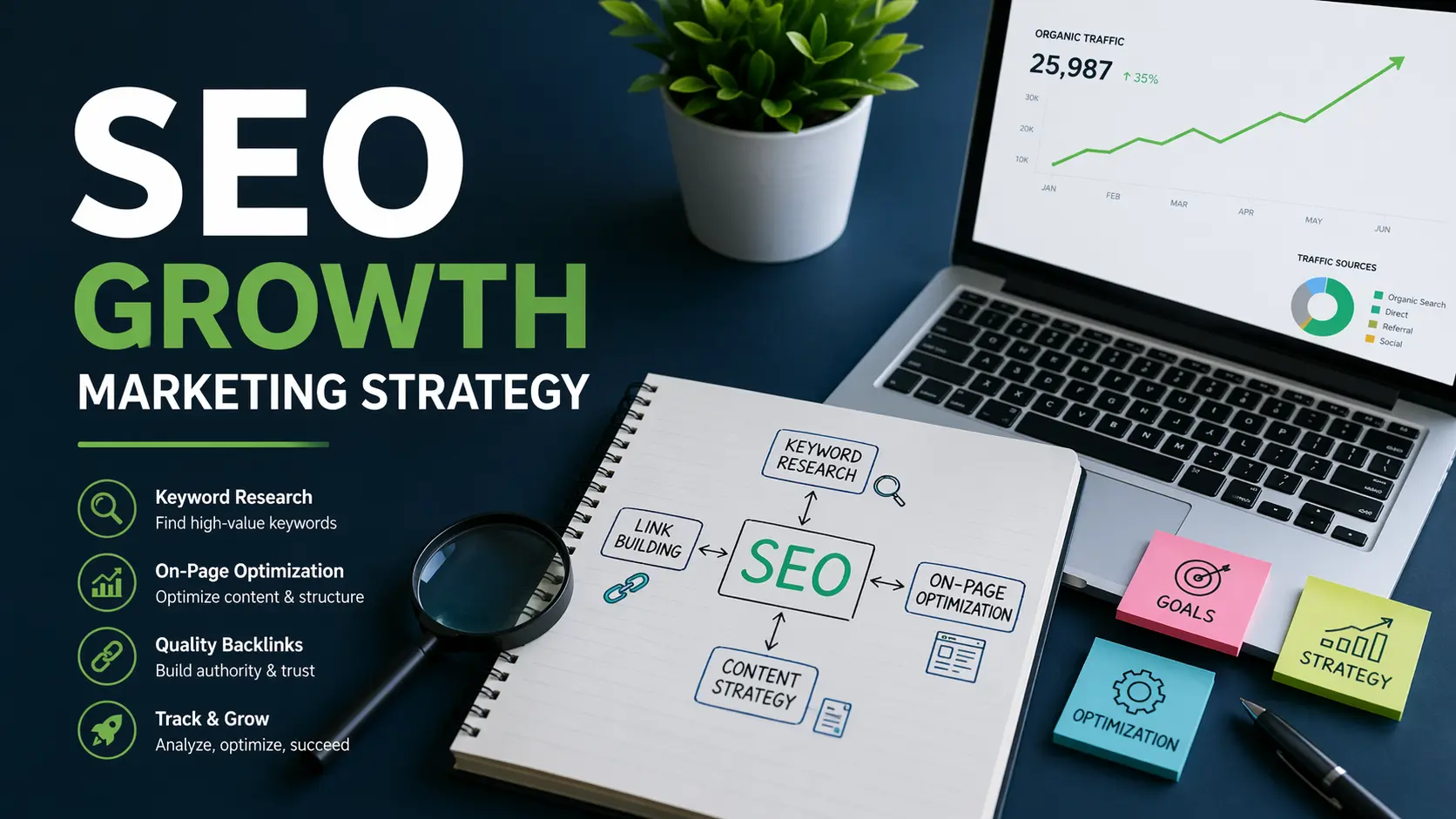 SEO growth marketing strategy