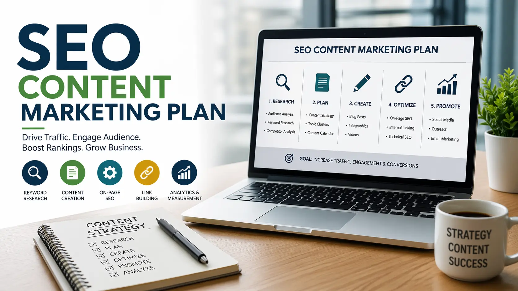 SEO content marketing plan