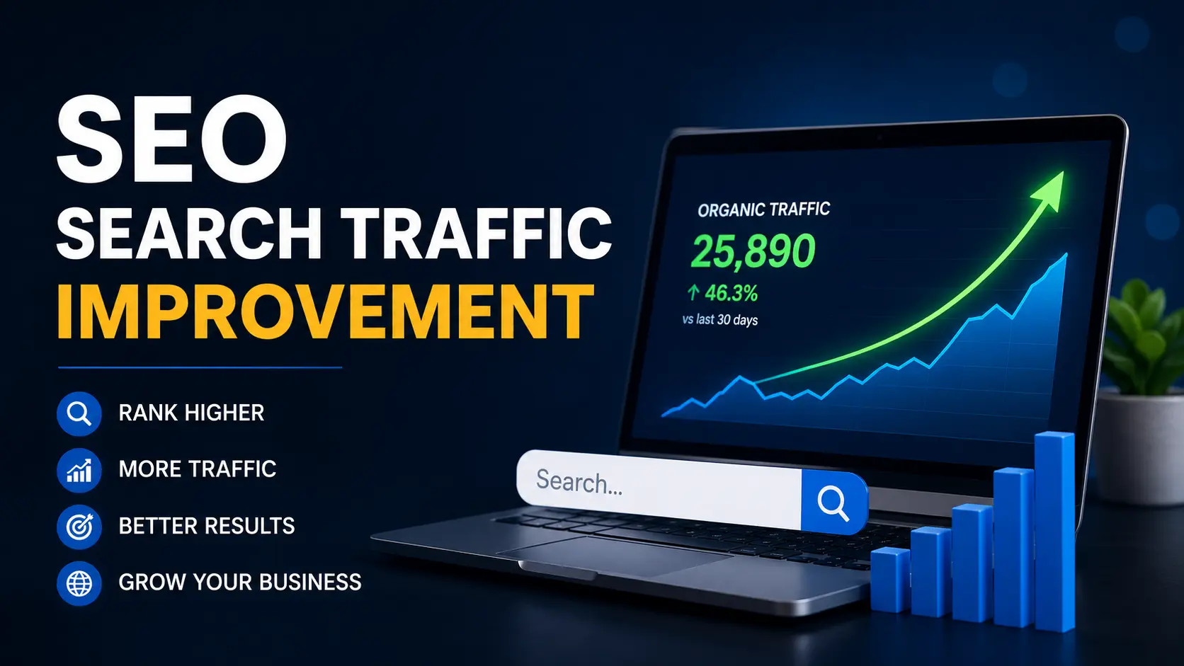 SEO search traffic improvement