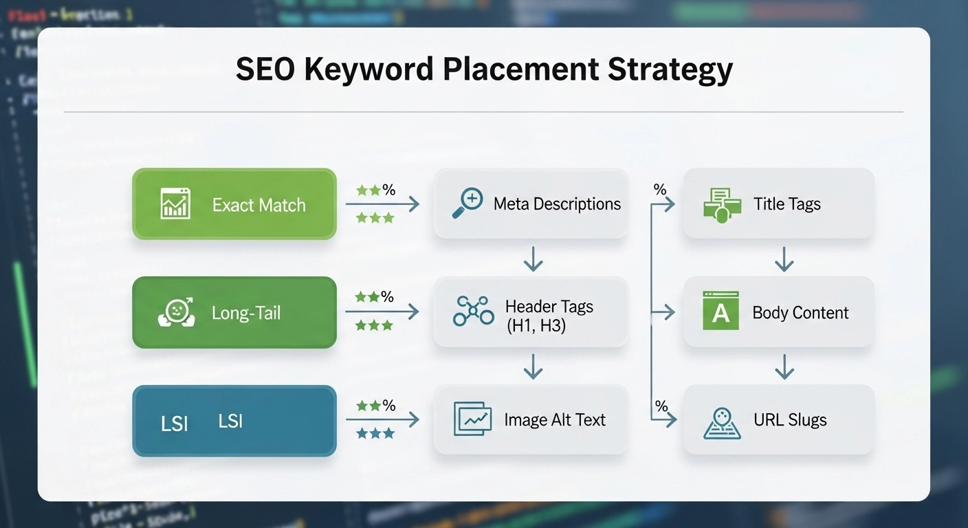 SEO keyword placement strategy