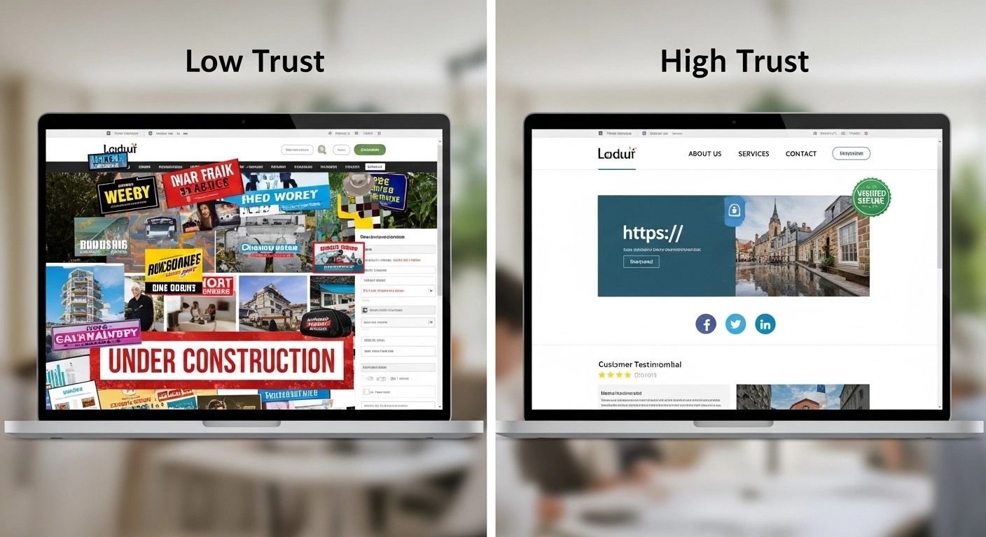 SEO website trust signals