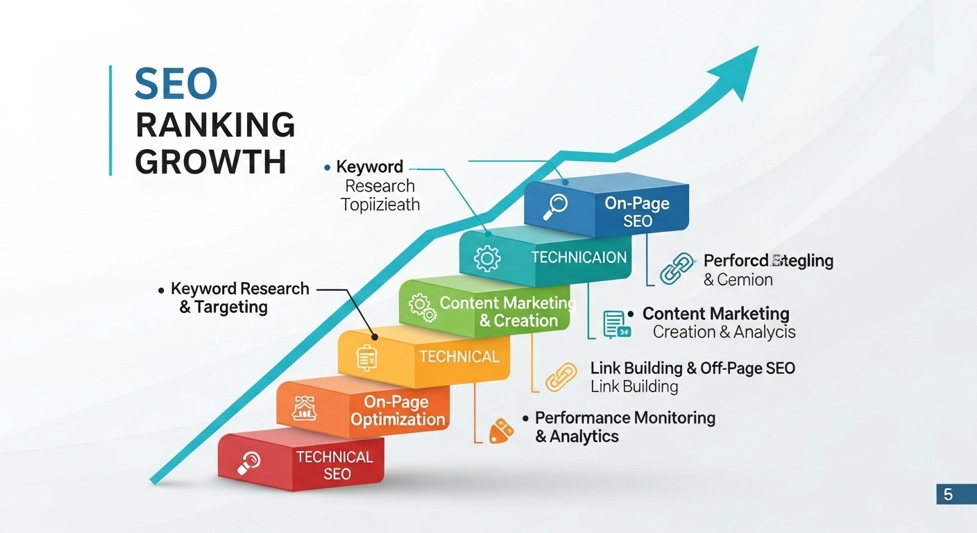 SEO ranking growth strategy