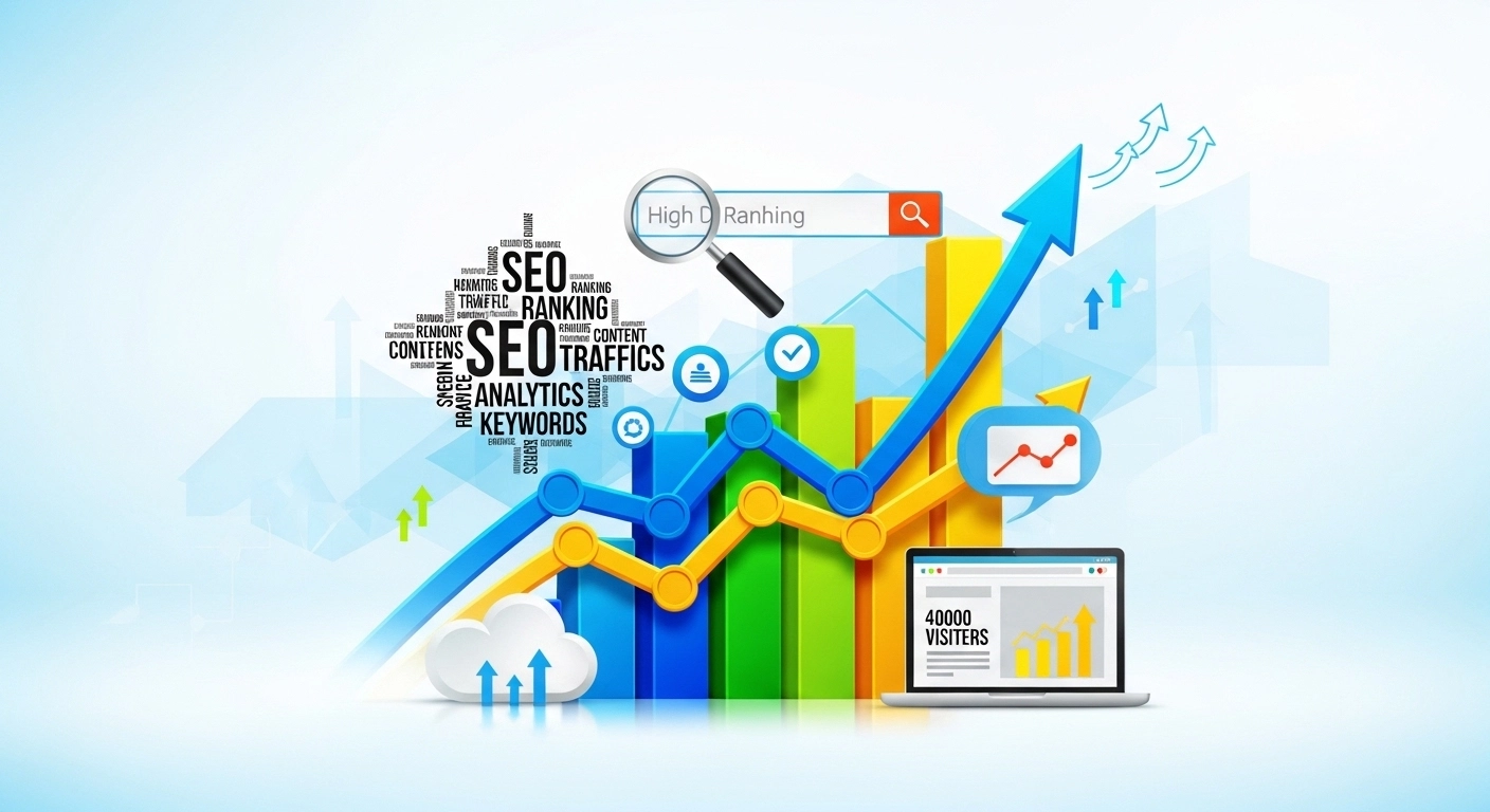 SEO website traffic increase
