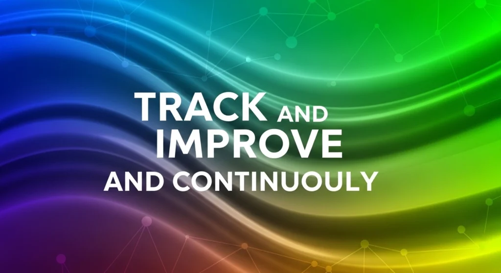 Track and Improve Continuously