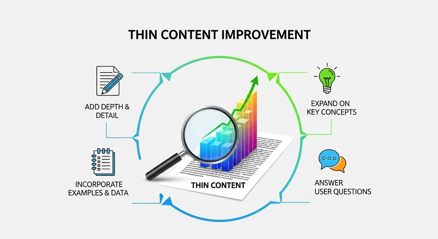 Thin content improvement