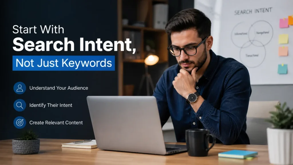 Start With Search Intent, Not Just Keywords