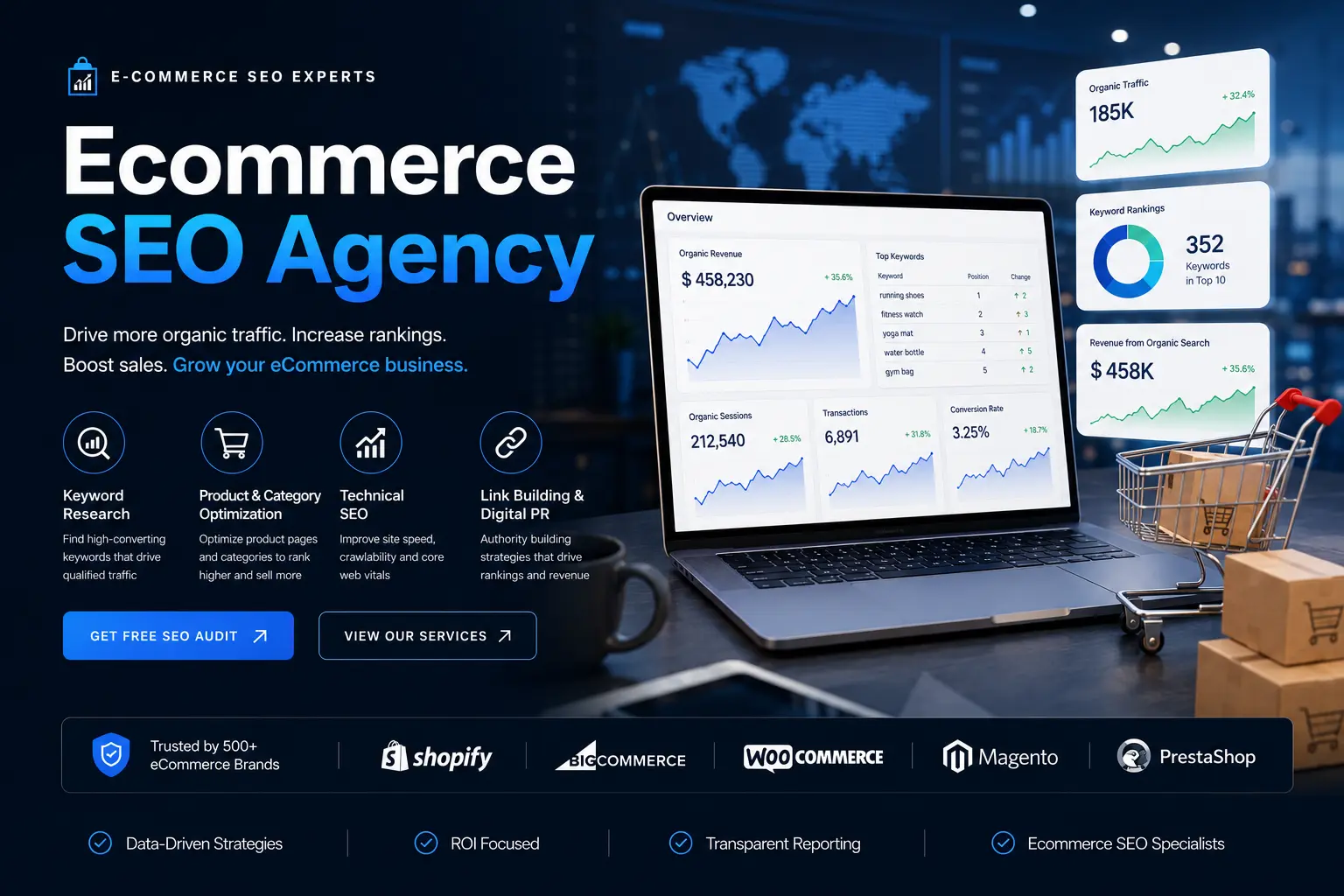 Ecommerce SEO agency services