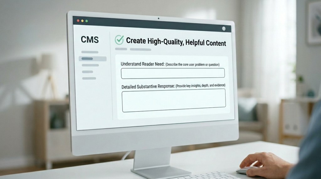 Create High-Quality, Helpful Content